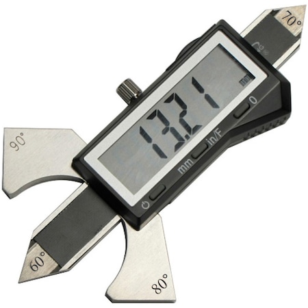 Igaging IP54 Digital Welding Angle Gauge, 0-1.25"/0-32mm Range - 100-777 100-777
